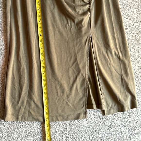 A New Day Women's Midi Ruched Knit Bodycon Dress - Picture 7 of 9